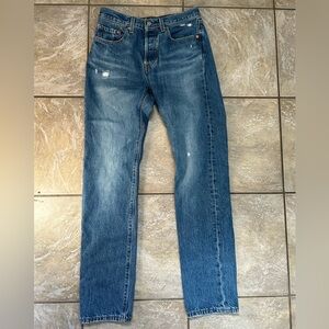 Levi’s 501 classic blue jeans